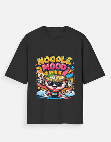 Noodle Mood Oversized Anime T-Shirt