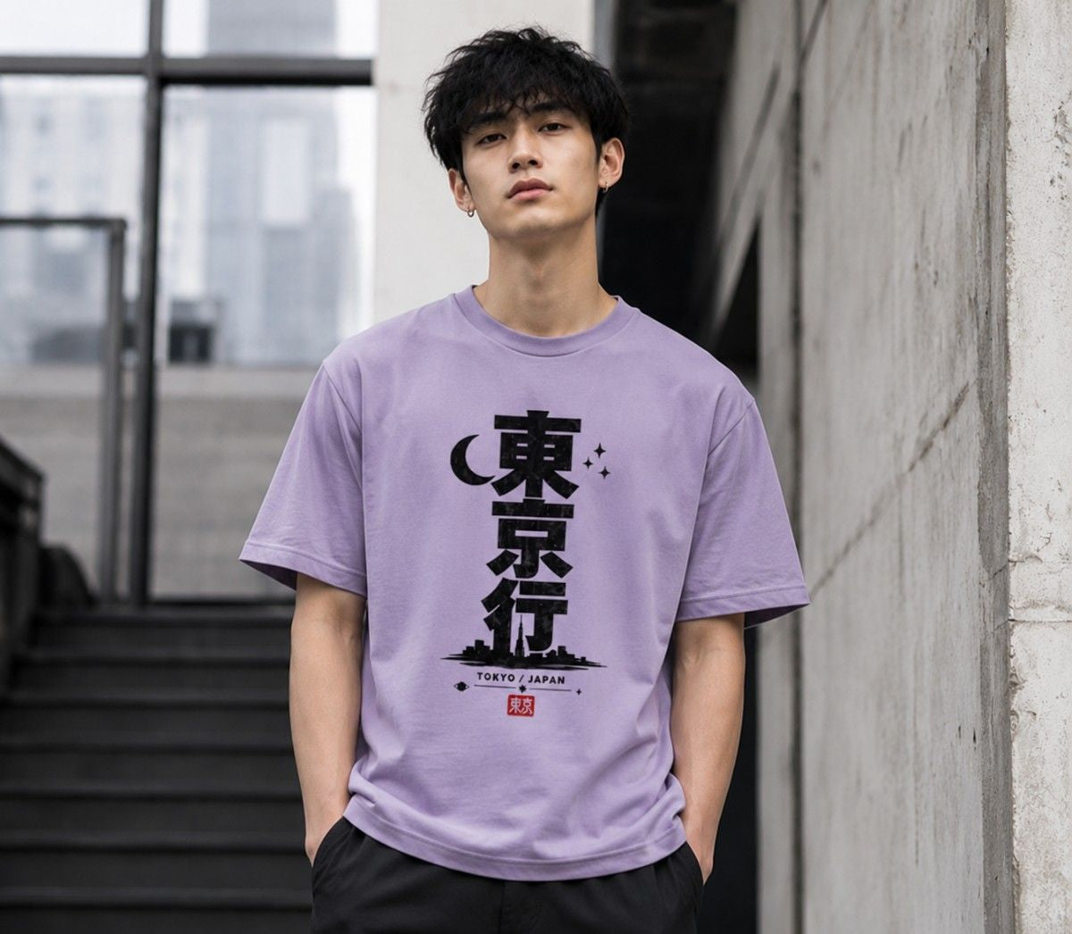 Urban Kyoto-Tokyo Fusion Tee