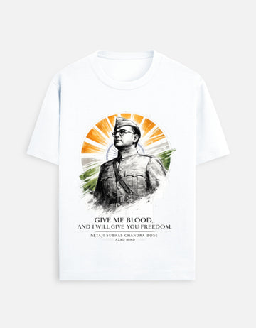 Netaji Subhas Chandra Bose Graphic T-Shirt