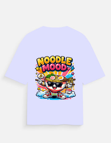 Noodle Mood Oversized Anime T-Shirt